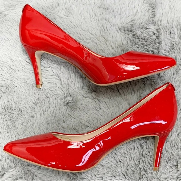 kate spade Shoes - Kate Spade Vida Red Patent Leather Heel Shoe Pump.